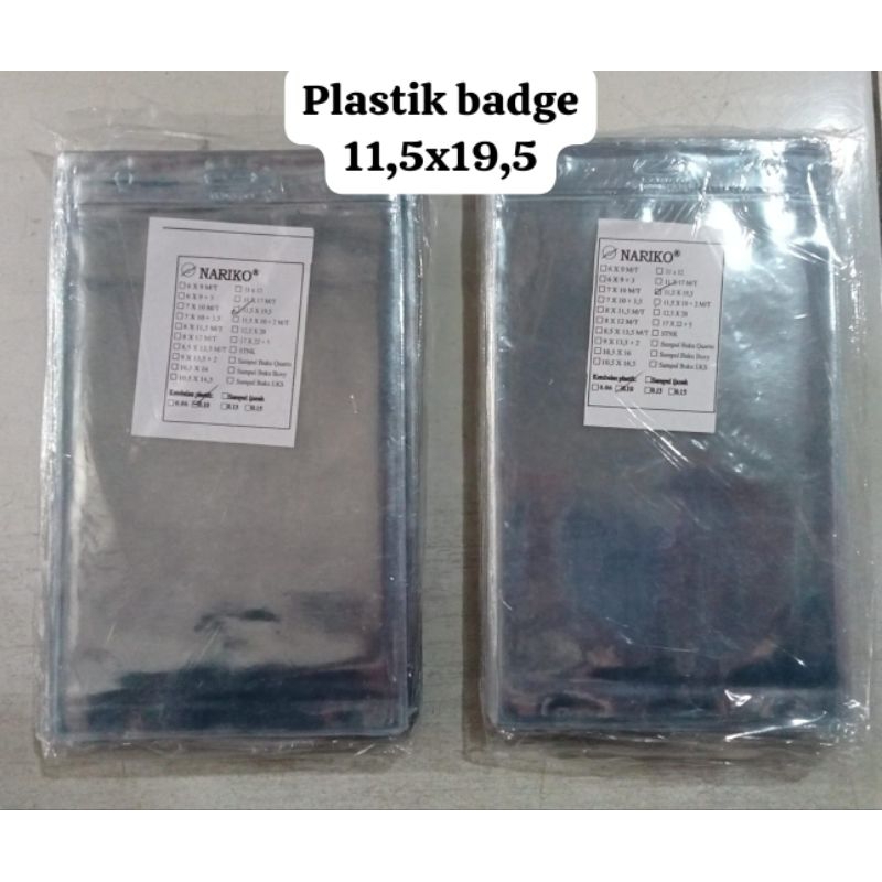 

plastik badge 11,5x19,5...