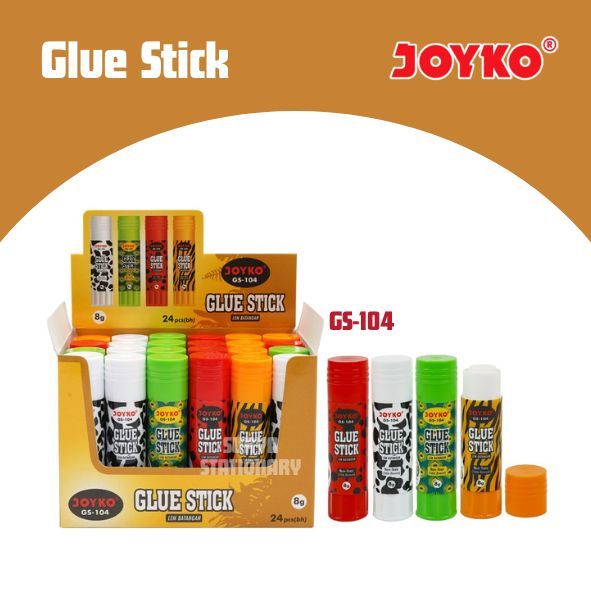 

(PCS) Glue Stick Joyko GS-104 / Lem Batang Joyko GS-104 Animal Kingdom