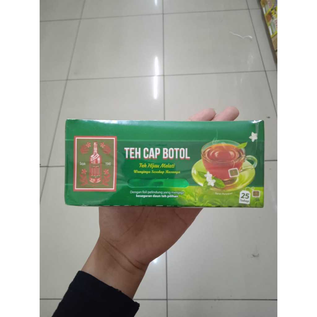 

Teh Cap Botol Hijau Celup 25s