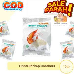 

EXP FEB 25 Kerupuk Finna Udang 10gr Siap Makan Eceran sachet HALAL Praktis krupuk fina