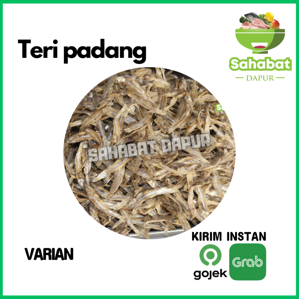 

Teri Padang Segar 100gr/250gr/500gr