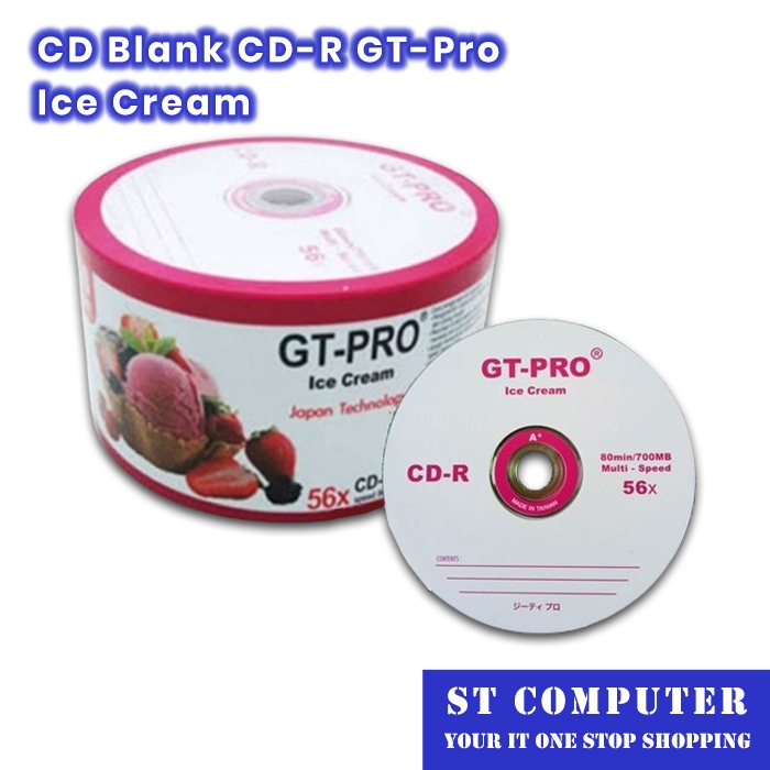 CD Blank CD-R GT-Pro Ice Cream