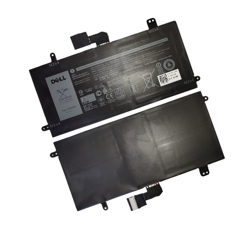 Baterai Laptop Dell Latitude 12 5285 5290 1WND8 J0PGR
