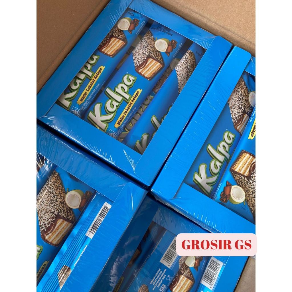 

bGF Kalpa Wafer Cokelat Kelapa Box @22 Gram