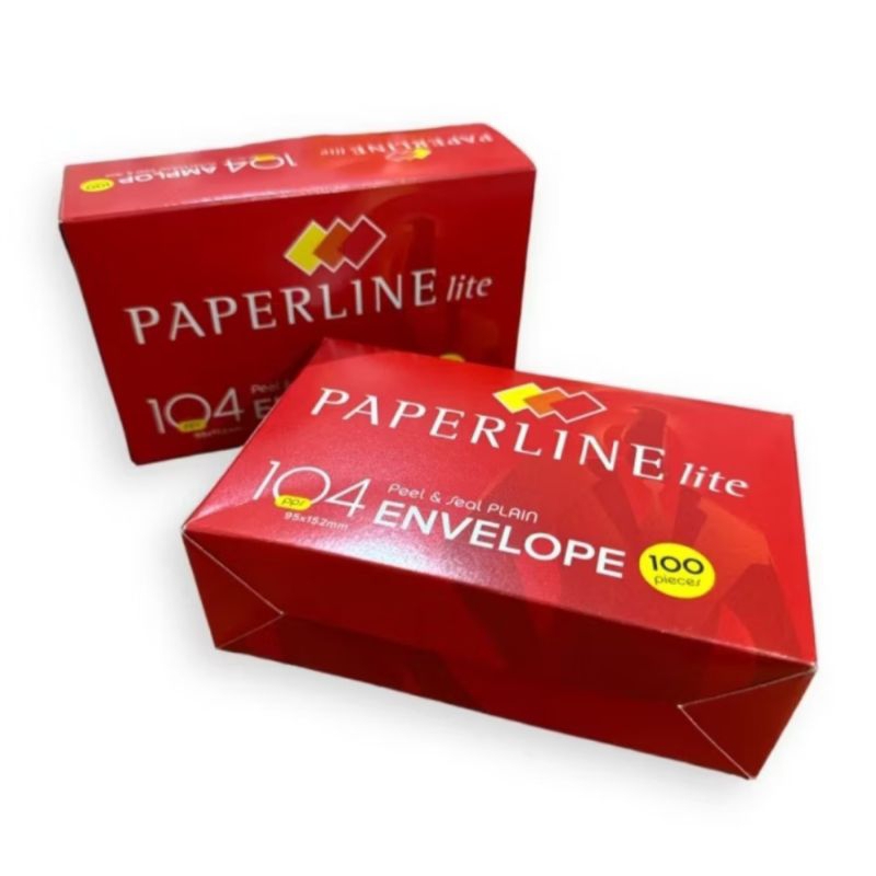 

AMPLOP Putih Paperline Lite 104 (1 PAK isi 100)
