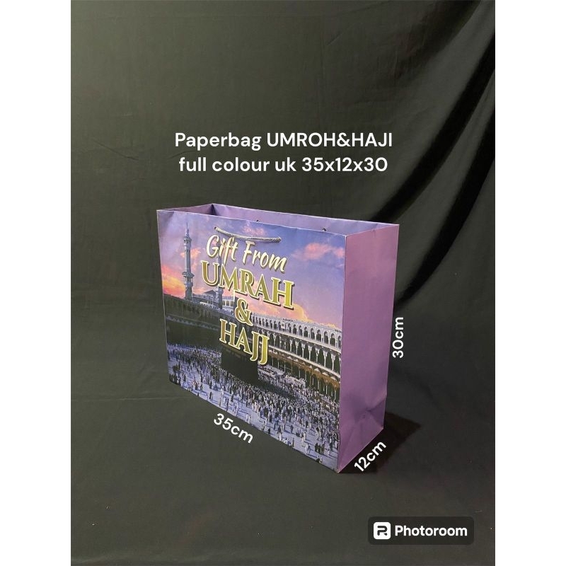 

Paperbag umroh&haji full colour uk 35×12×30 (isi 12pcs)