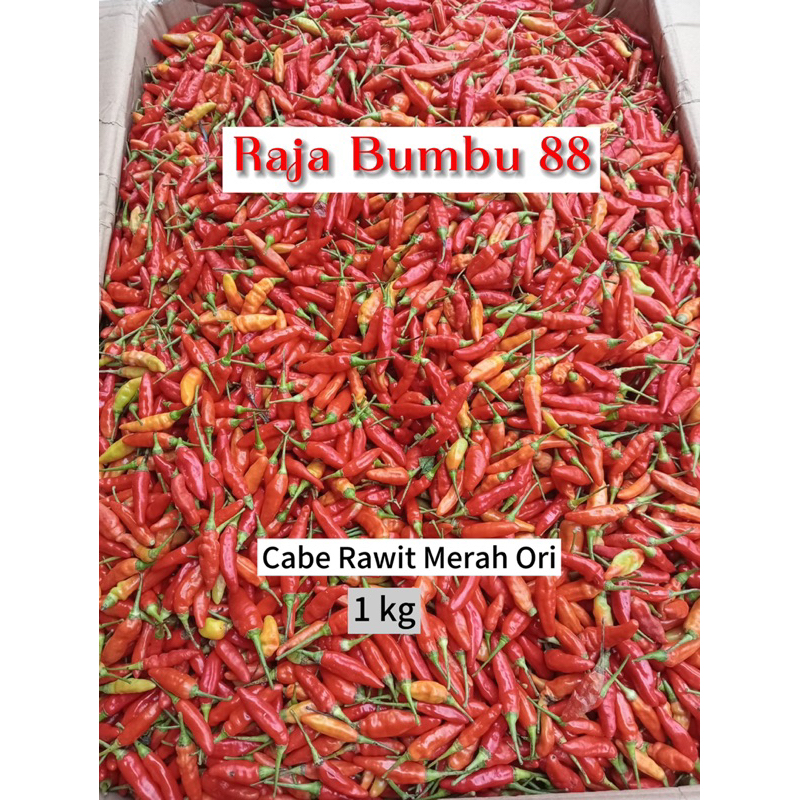 

Cabe Rawit Merah ORI SUPER 1 kg , RB88
