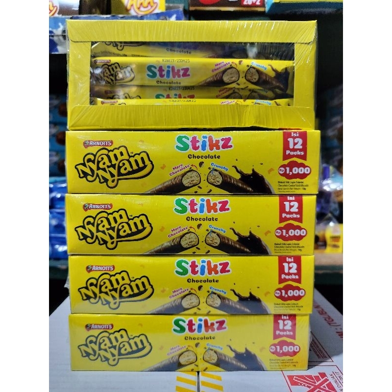 

Nyam Nyam Stikz 1box isi 12pcs