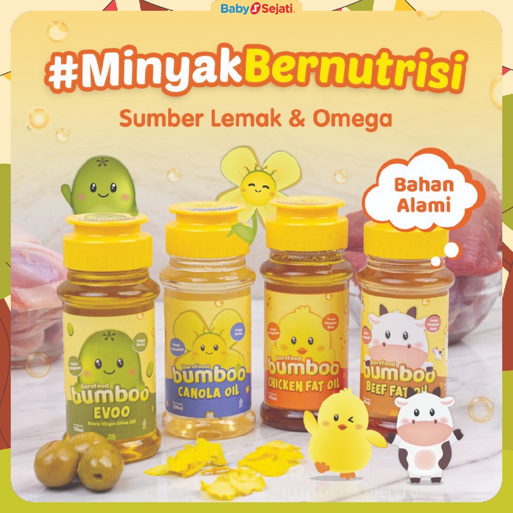 

Bumboo Minyak Bernutrisi MPASI Oil BB Booster