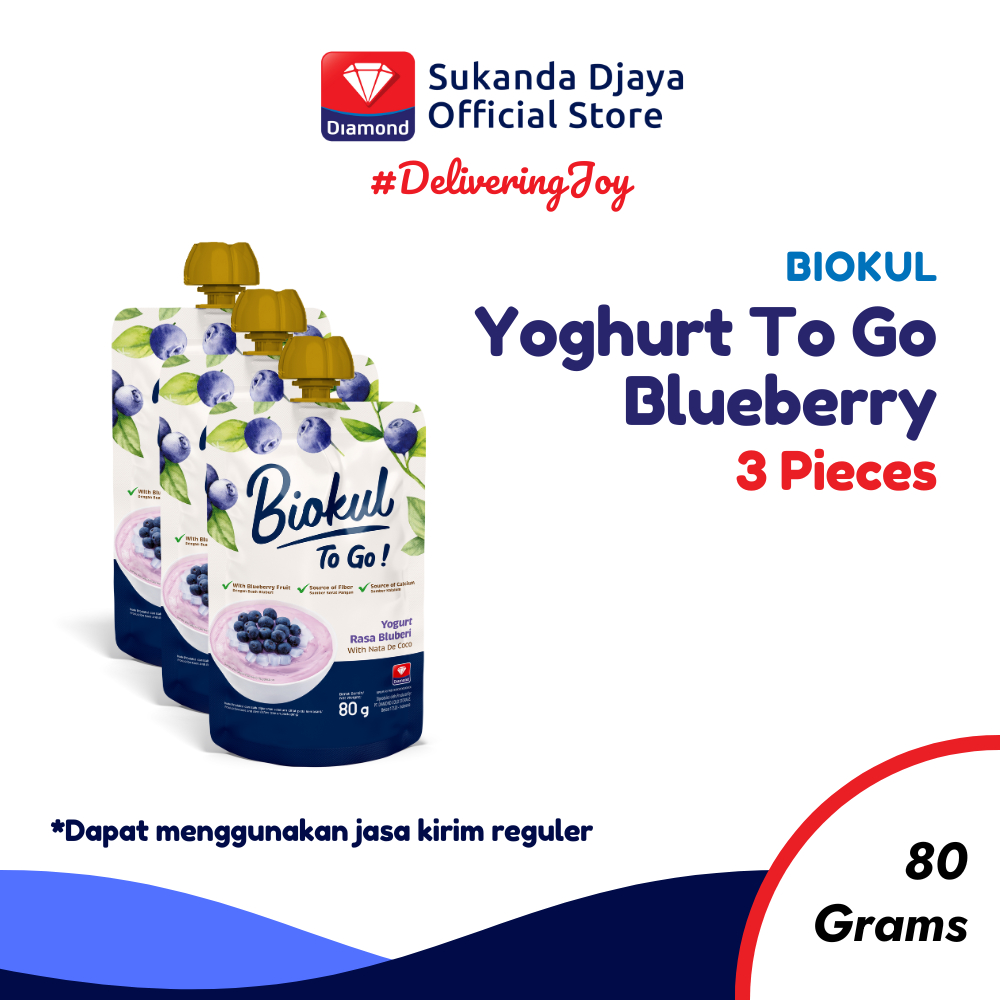 

Biokul Yogurt To Go Blueberry 80 Gr [ISI 3 PCS]