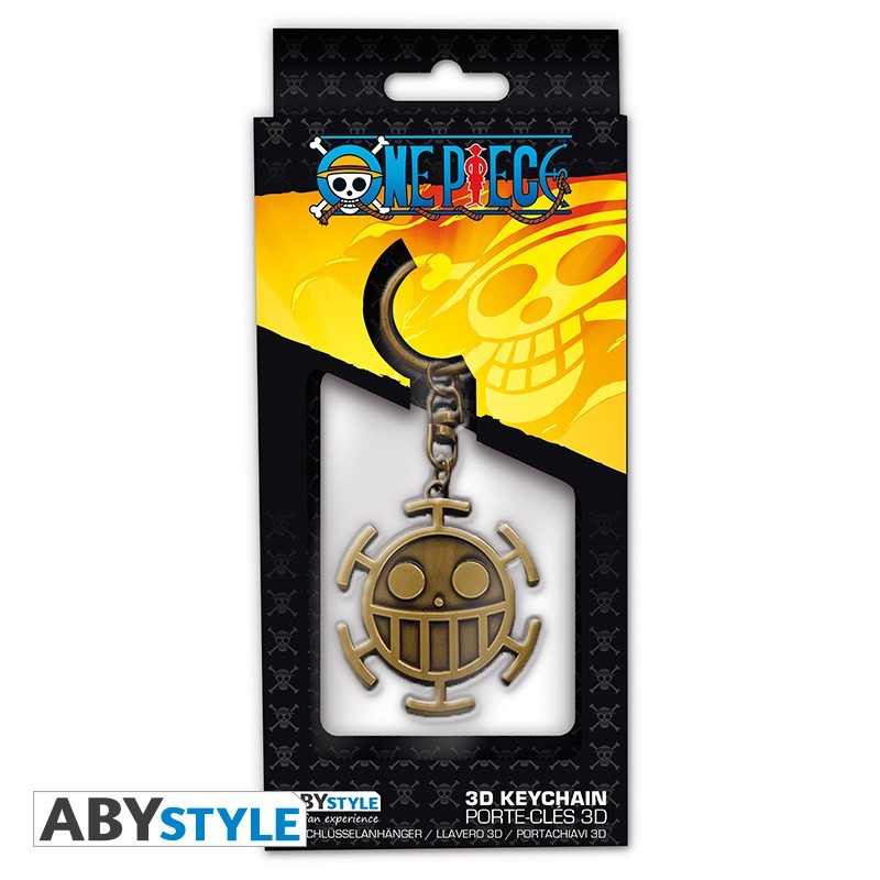ABYStyle ONE PIECE 3D Keychain Trafalgar Law Gantungan Kunci Official