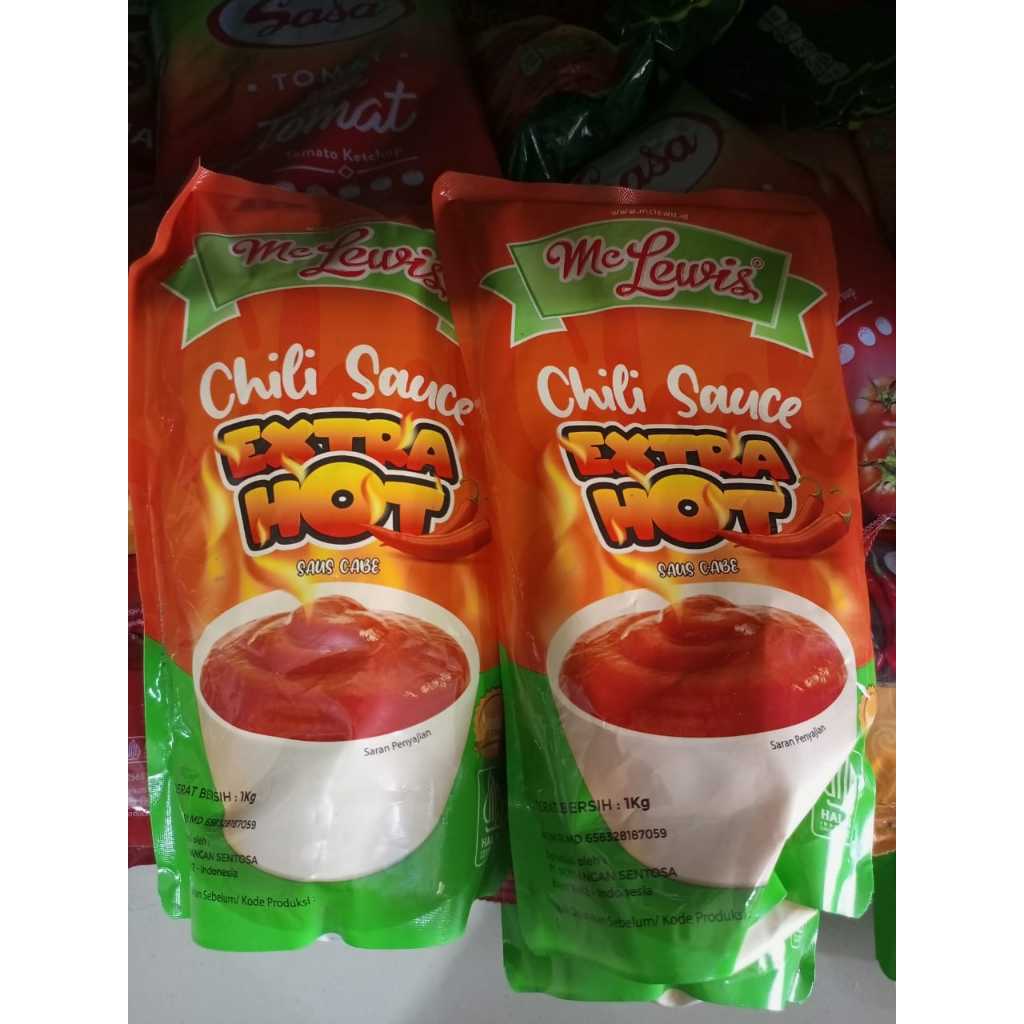

Mc Lewis Saus Sambal Extra Pedas 1kg (0704)
