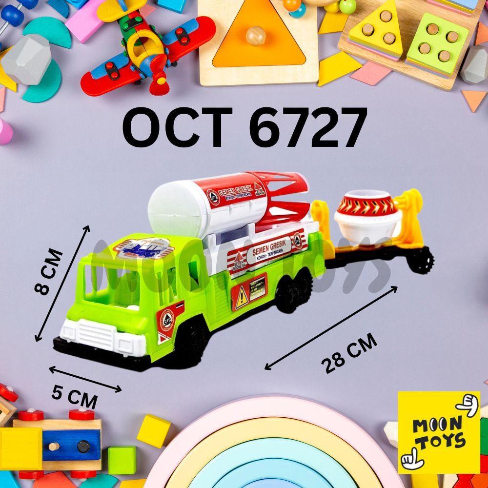 MAINAN ANAK MOBIL-MOBILAN KONSTRUKSI / MAINAN SUPER KONTRUKSI TRUCK OCT 6731