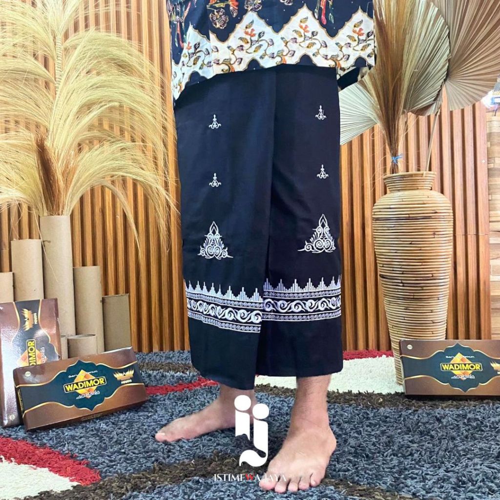 Sarung Wadimor Motif Aceh Bordir Premium Sarung pria dewasa kekinian terbaru