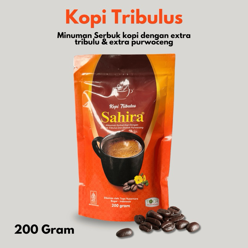 

Kopi Tribulus Sahira extra tribulus Premium 200Gram