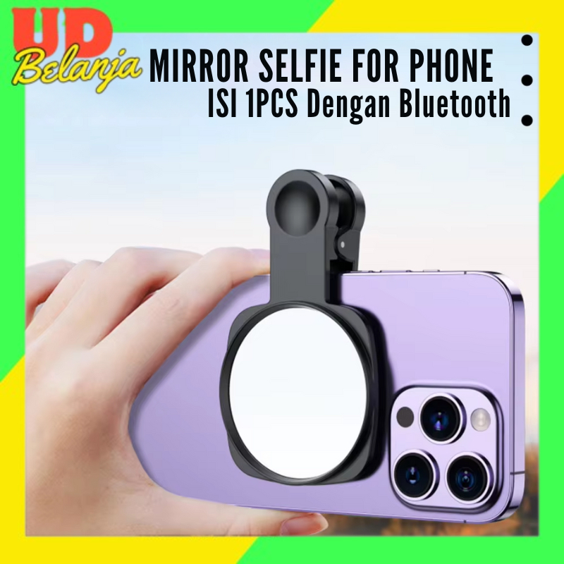 UD Klip Cermin Pintar Portable Serbaguna Untuk Selfie Kamera Belakang Dengan Bluetooth