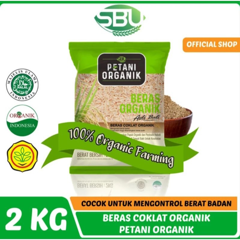 

Beras Petani Organik 2kg || Diet