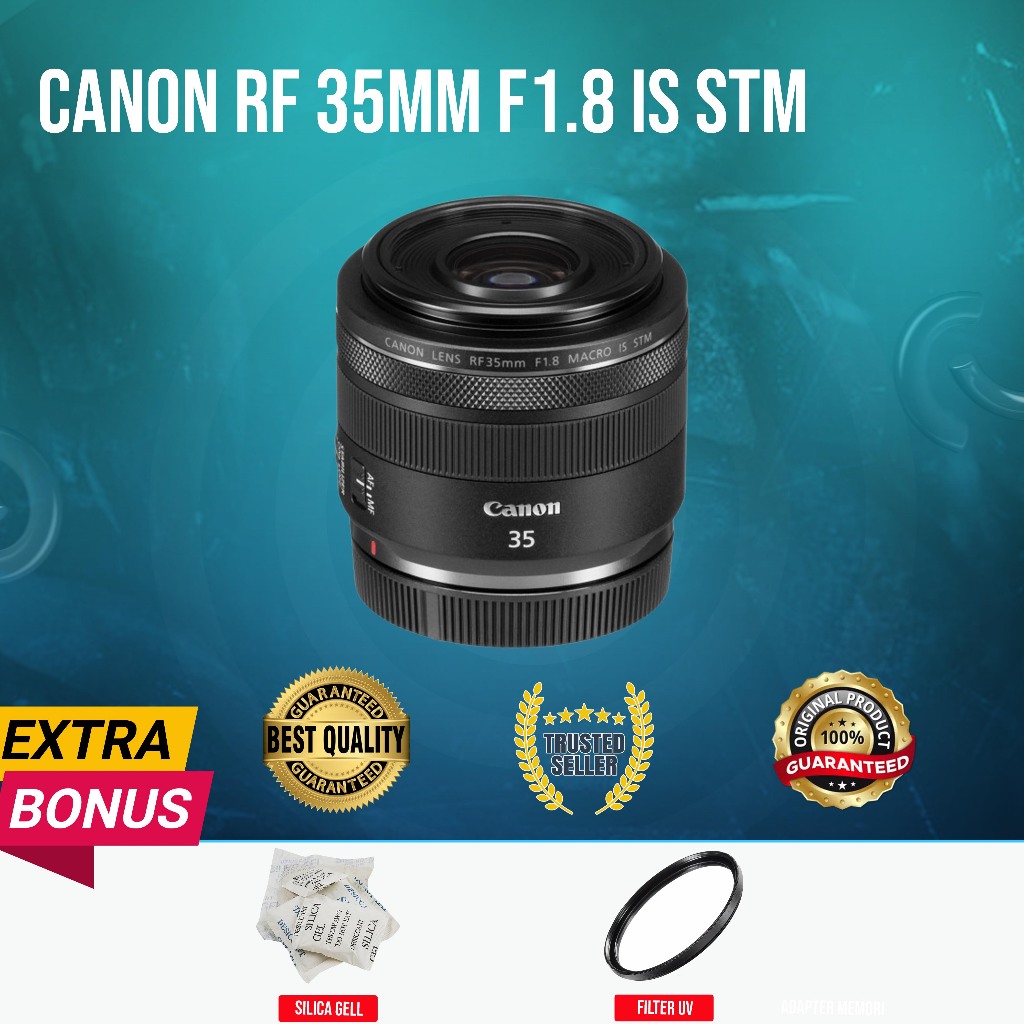 CANON RF 35MM F1.8 IS STM (SECOND) NORMAL MULUS MURAH