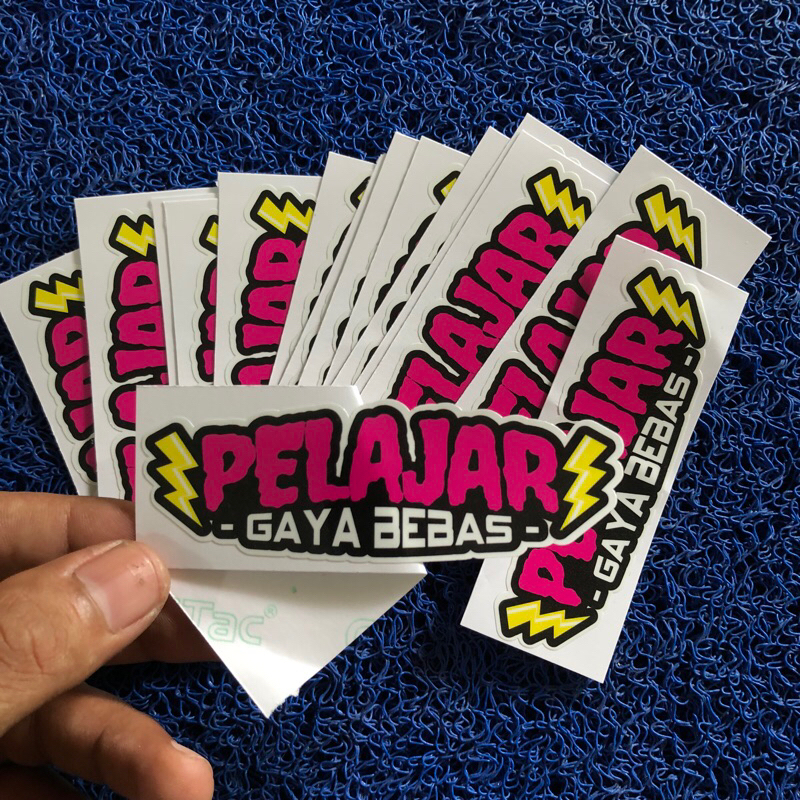 

sticker viral pelajar gaya bebas 025