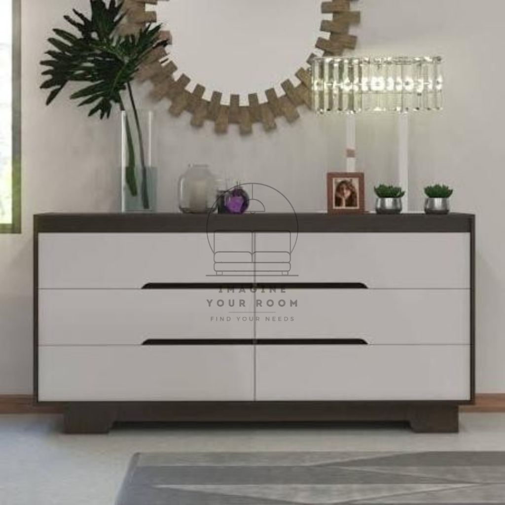 Sideboard Credenza Meja Tv Serbaguna Buffet Putih Scandinavian Meja Sideboard Meja Konsul Laci Serba