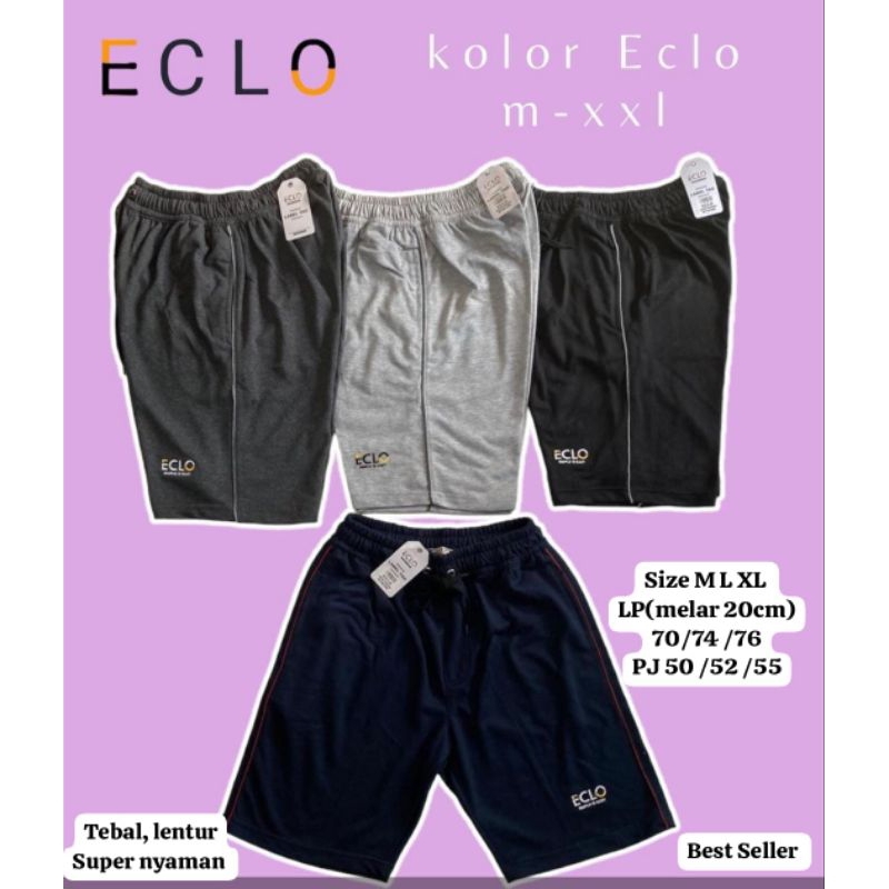Celana Training Pria Original Brand Eclo