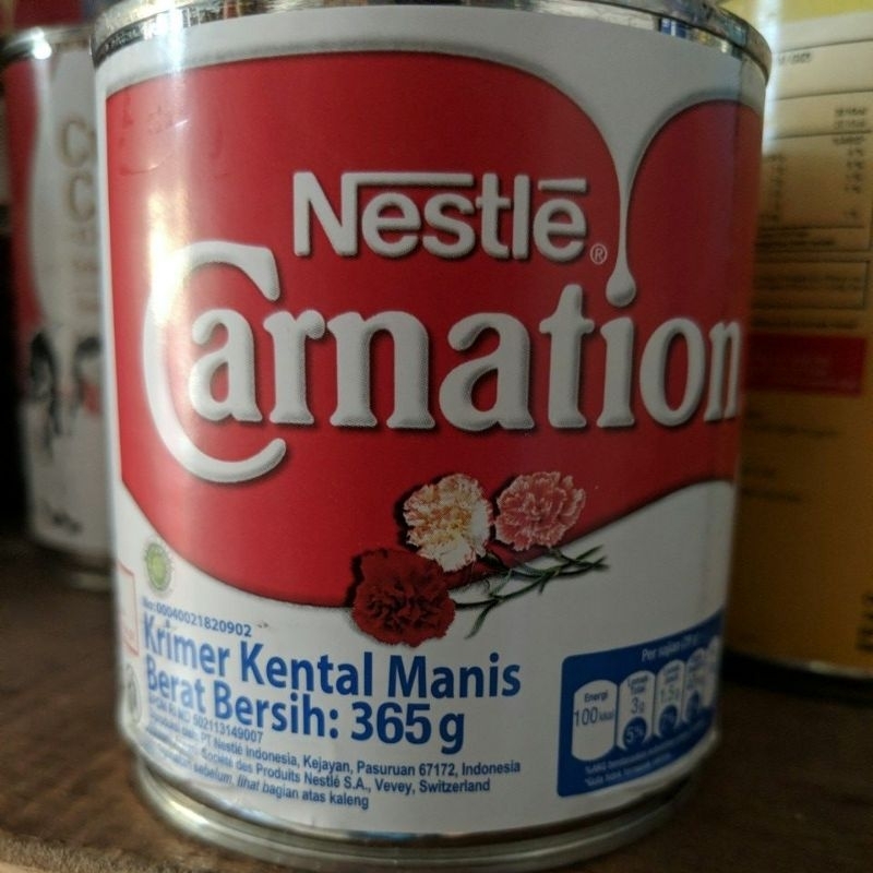 

susu Nestle carnation 365gr krimer kental manis nestle