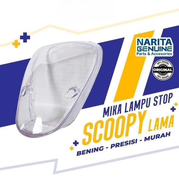 Mika Stoplamp Scoopy Karbu Mika Belakang Scoopy Lama 2010 2011 2012 2013 Bening