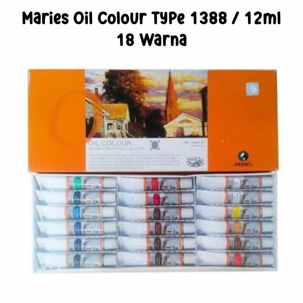 

CAT MINYAK MARIES E1388B (12ML 18WARNA)