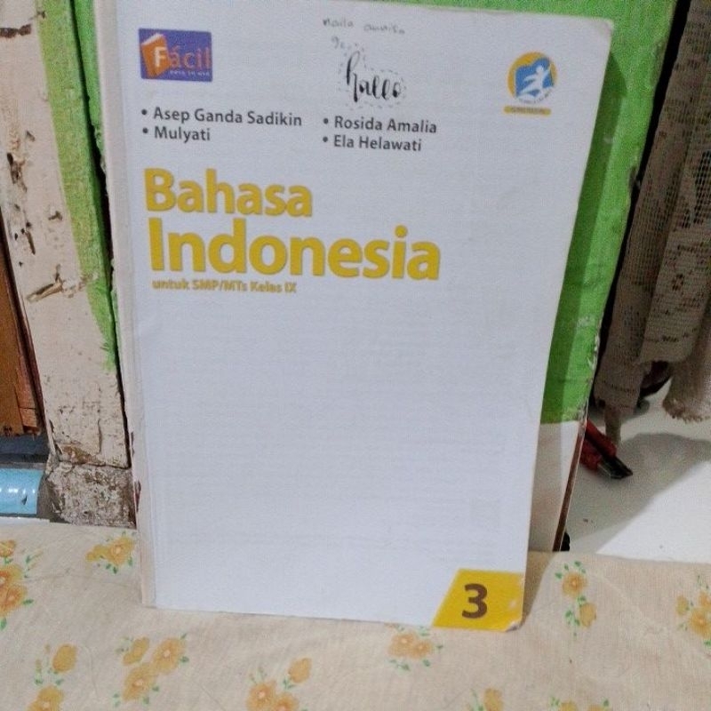 bahasa Indonesia 3 SMP