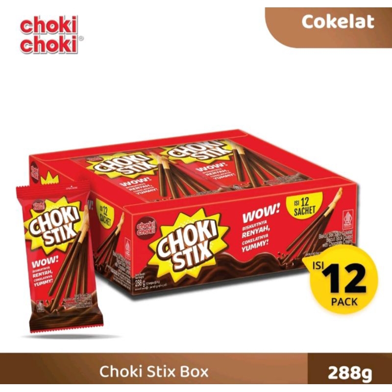 

CHOKI CHOKI STIX [HARGA 1 PACK ISI 12 SACHET]