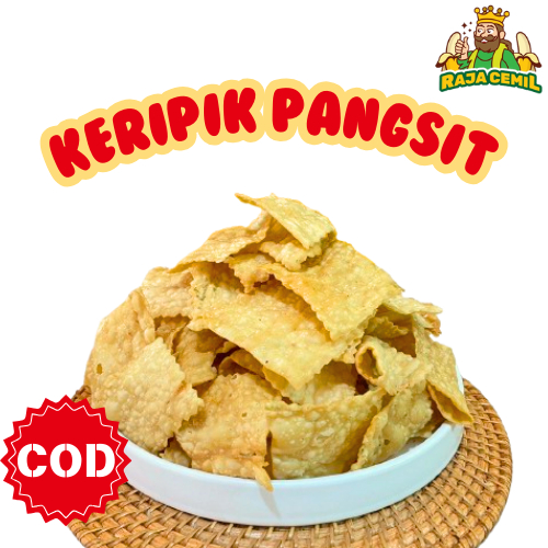 

Kerupuk Pangsit / Keripik Bawang Gurih Renyah Pangsit Goreng