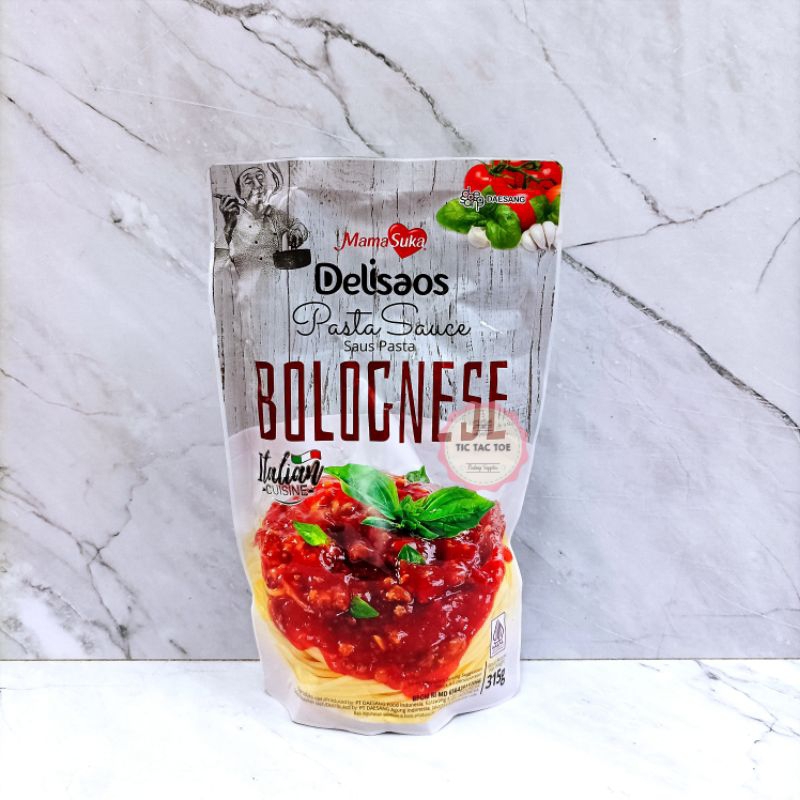 

Mamasuka Bolognese 315gr/ Saus Spaghetti