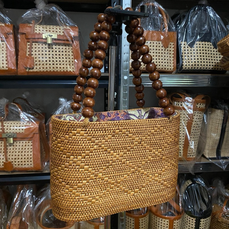 TAS ROTAN BALI | TAS ATE | TAS JINJING | SHOULDERBAG | TAS WANITA | TAS UNIK