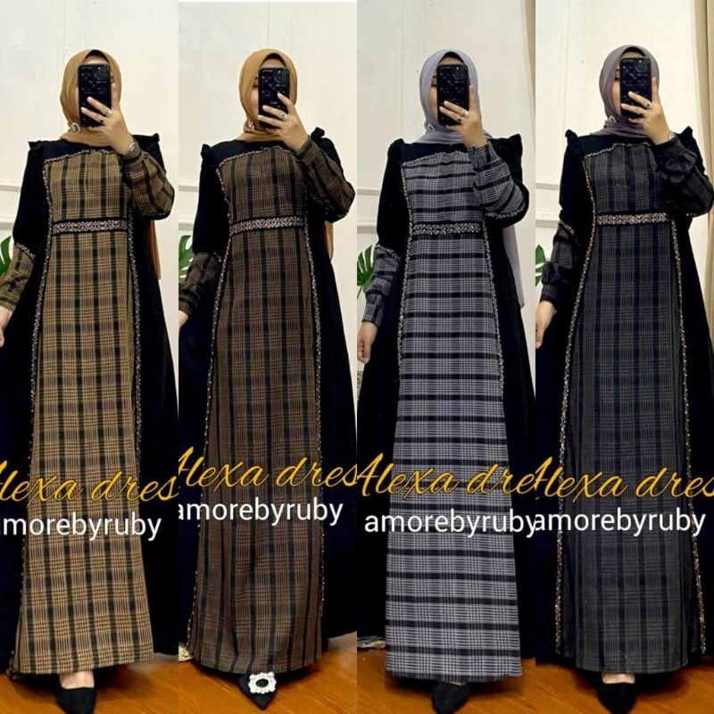 Gamis Amore by ruby Alexa dress - Alexa dress ORI amore by ruby/ ORI amore by ruby