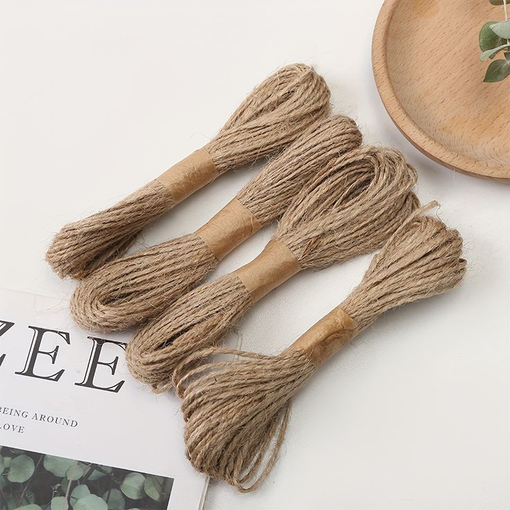 

5 Meter Tali Rami 2 Ply - Tali Goni Natural Serat