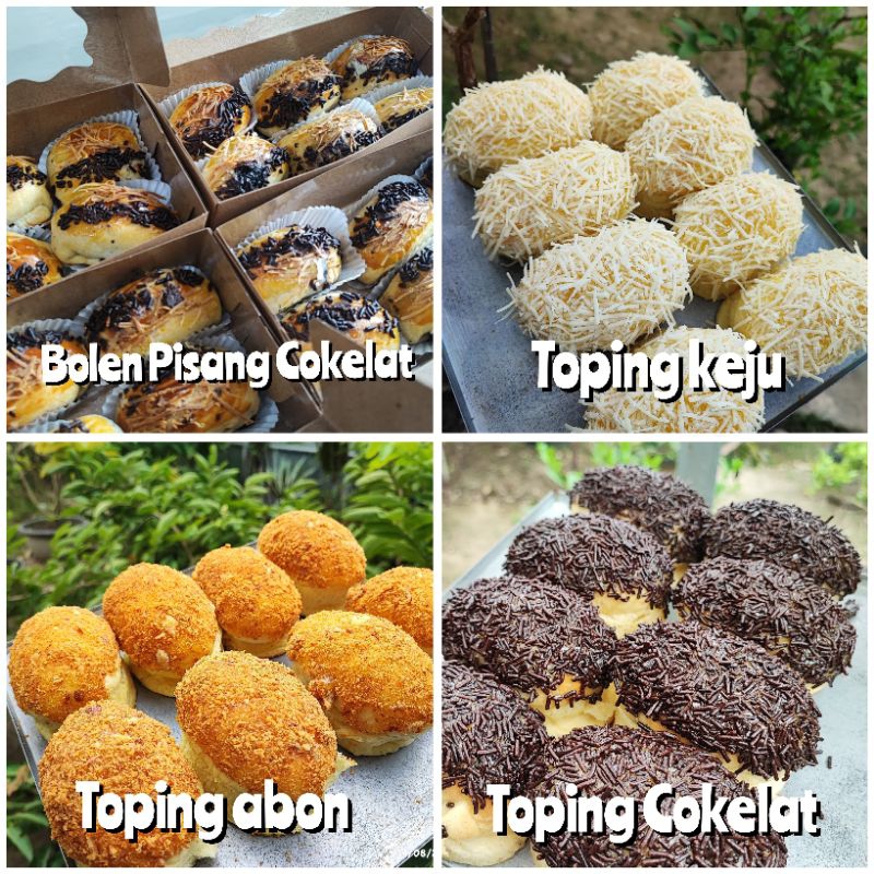 

BOLEN COKELAT/ROTI ABON/COKELAT/KEJU (BACA DESKRIPSI)