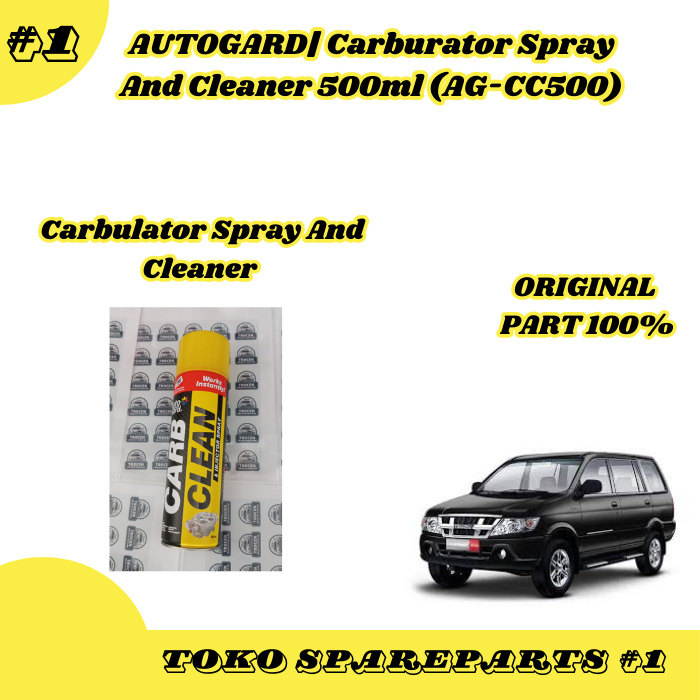 AUTOGARD| Carburator Spray And Cleaner 500ml (AG-CC500)