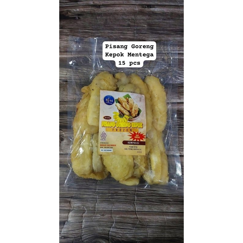 

Pisang Goreng Kepok Mentega isi 15 pcs frozen