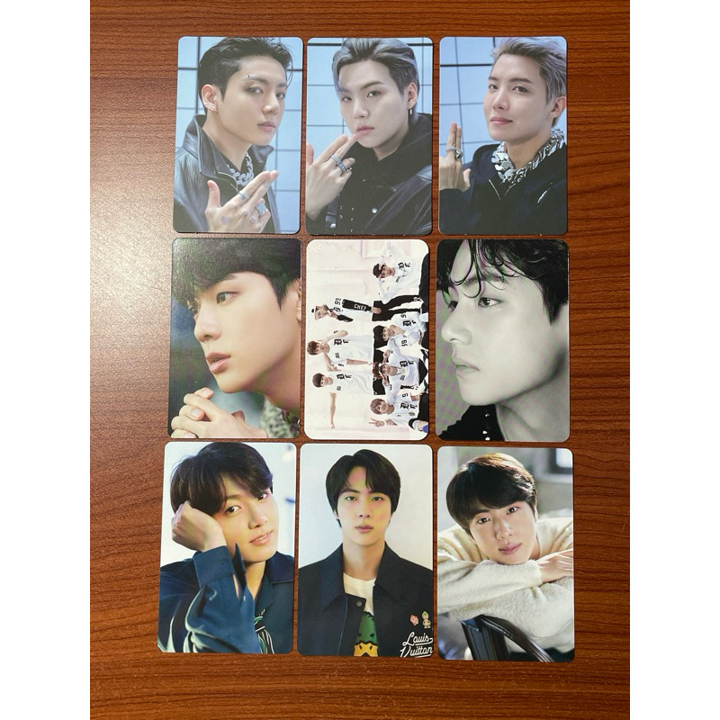 OFFICIAL PHOTOCARD PC JHOPE SUGA SEOKJIN JIN JUNGKOOK JK TAEHYUNG V GROUP BTS PART 7