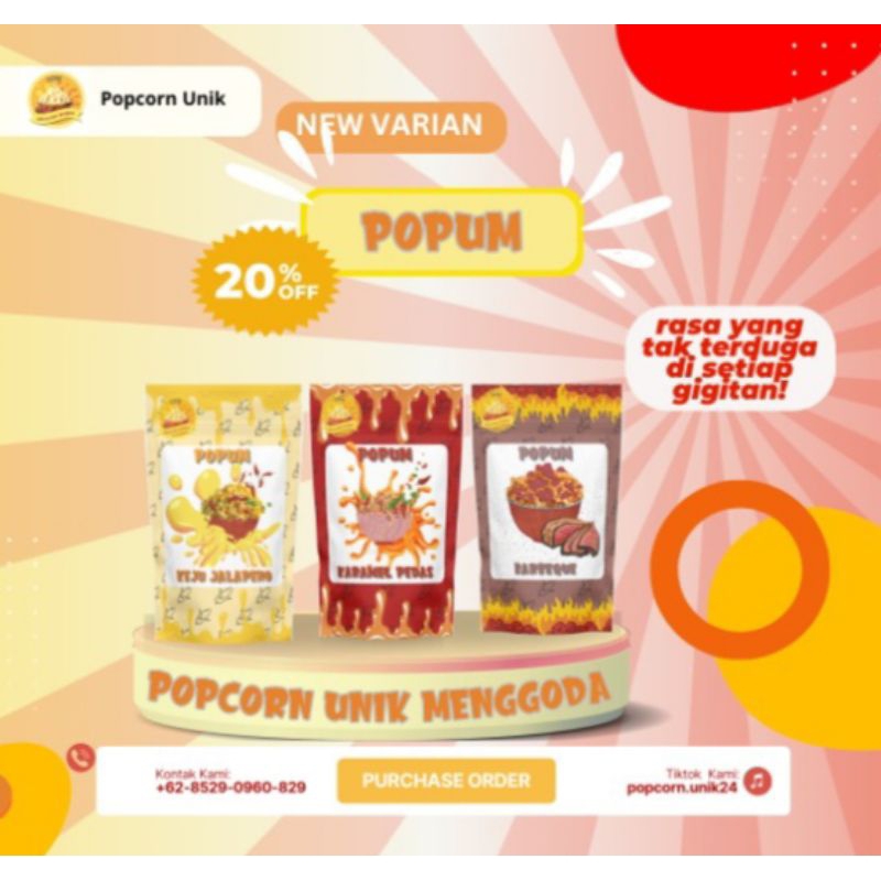 

POPUM (Popcorn Unik Menggoda)
