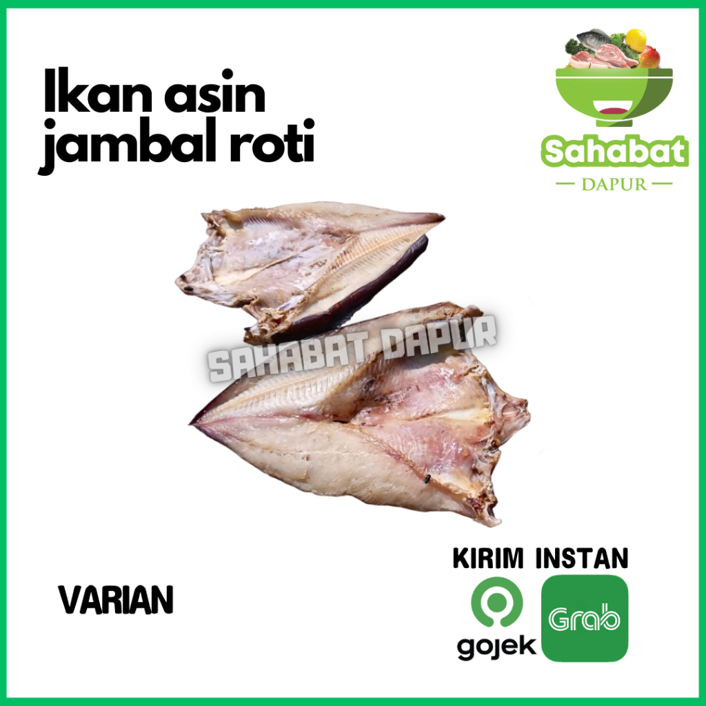 

Jambal Roti / Ikan Asin Jambal Roti - Sahabatdapur