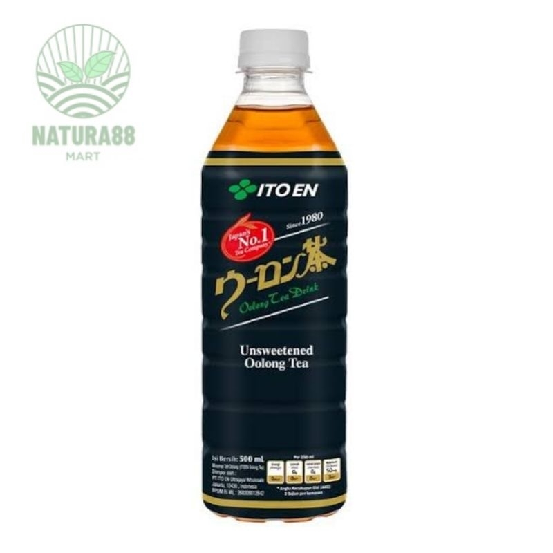 

ITO EN UNSWEETENED OOLONG TEA 500ML x 24 BOTOL