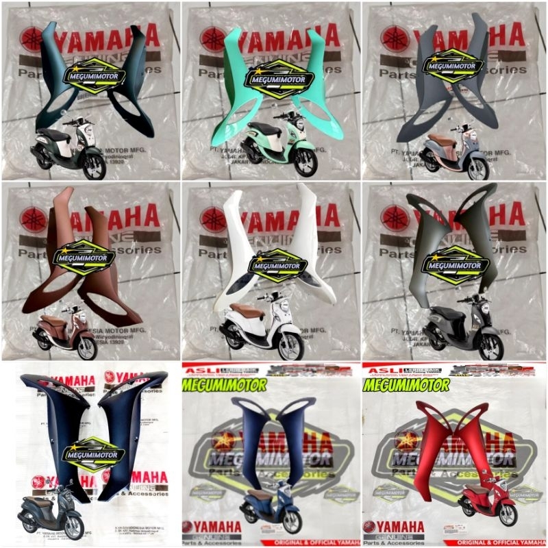 COVER SAYAP TEBENG KAP DEPAN YAMAHA FINO FI 115 FINO 125 FINO GRANDE ORIGINAL YAMAHA