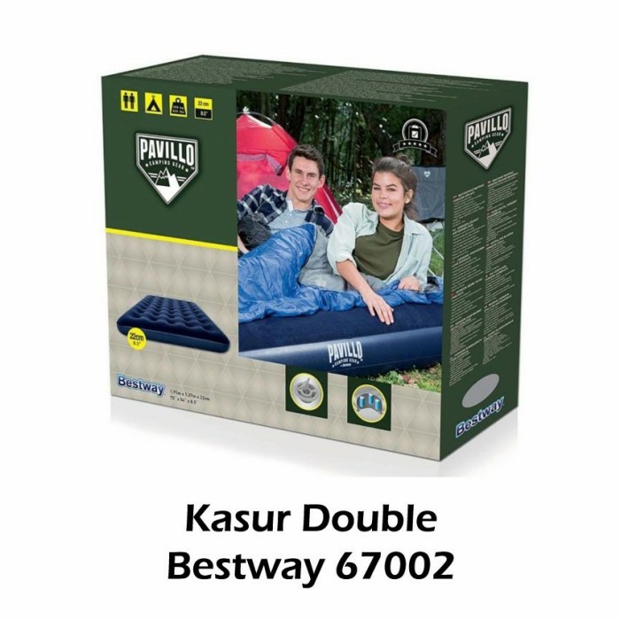 Bestway 67002 kasur angin double bestway /kasur angin double / kasur angin 191x137 kasur angin doubl