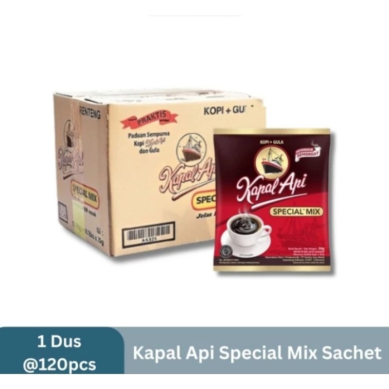 

Kapal Api Special Mix 1 Dus isi 12 Renceng