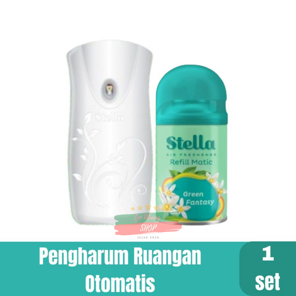 Stella Matic Box Set - Dispenser Stella Pengharum Ruangan Semprot Otomatis
