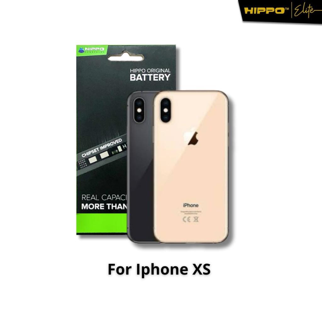 Hippo Baterai iPhone XS 2800mAh Original Battery Batere Premium Batu Batre Batrai Handphone Garansi 