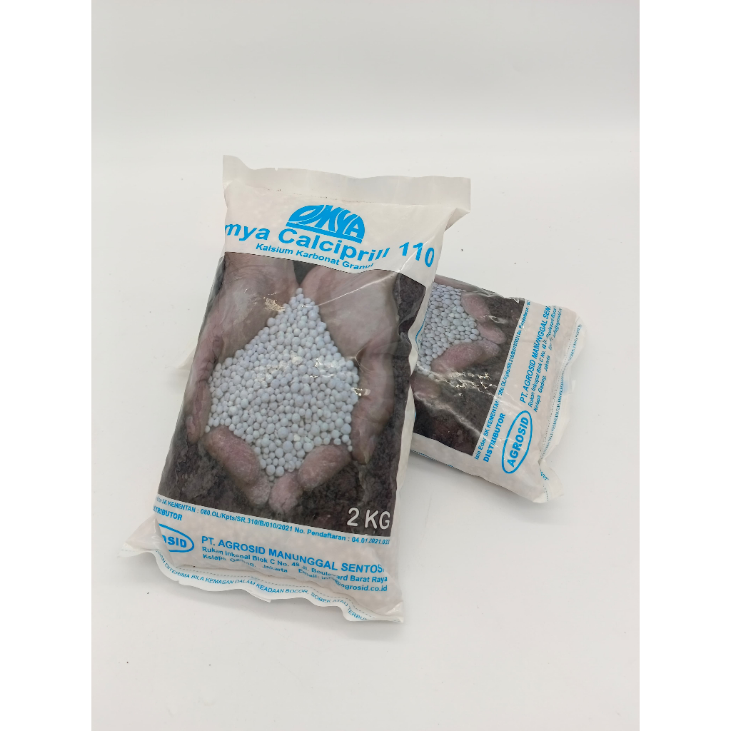 COD PUPUK OMYA CALCIPRILL 2 KG KALSIUM KARBONAT GRANULASI GRATIS ONGKIR