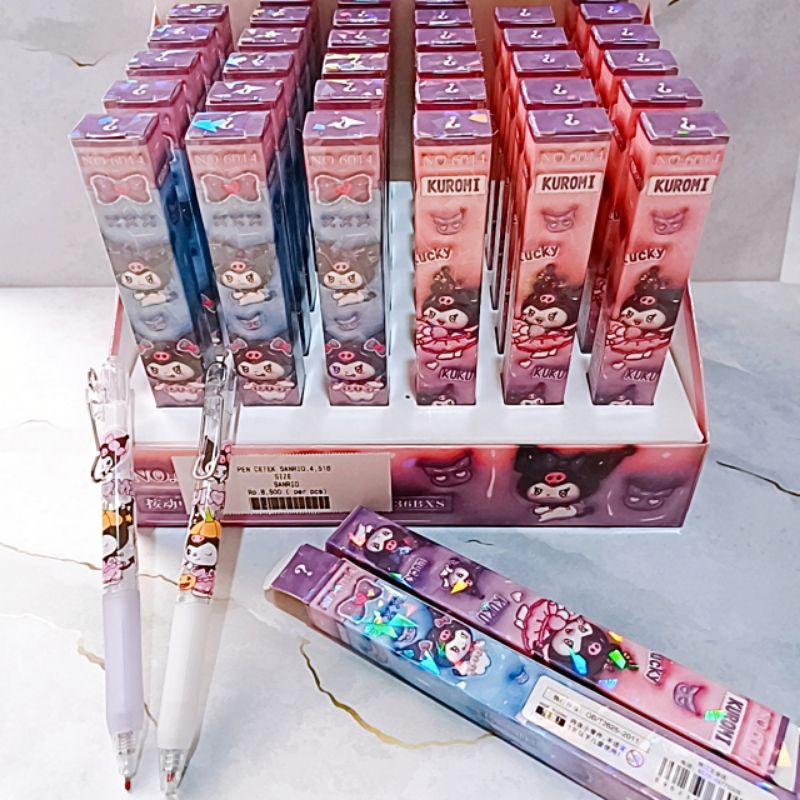 

Blind Box Pen Pulpen Misteri Box Berkarakter Sanrio Limited Edition Pen Sekolah Murah