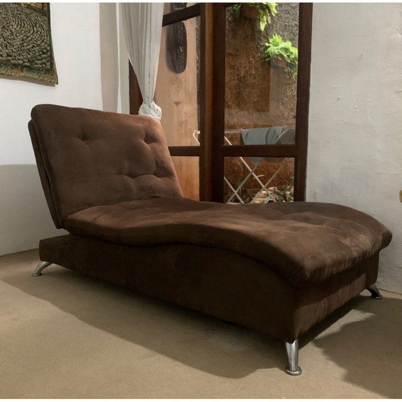 Sofa Bed Single Brown